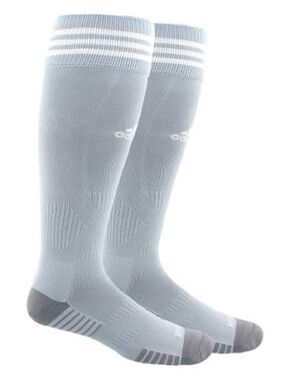 adidas Gray Copa Zone Cushion IV Soccer Socks S/M NWT